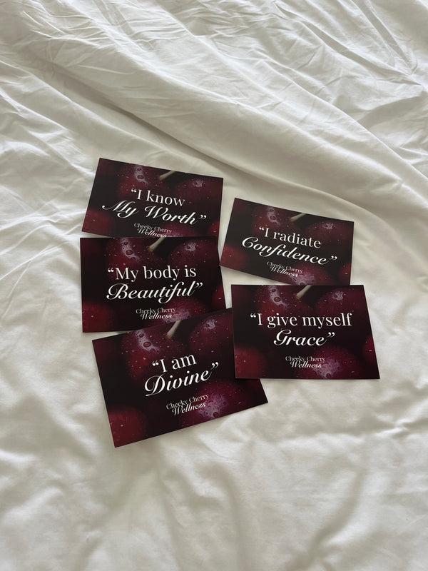 Affirmation postcards