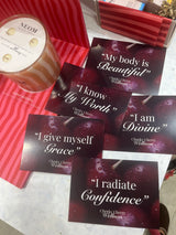Affirmation postcards